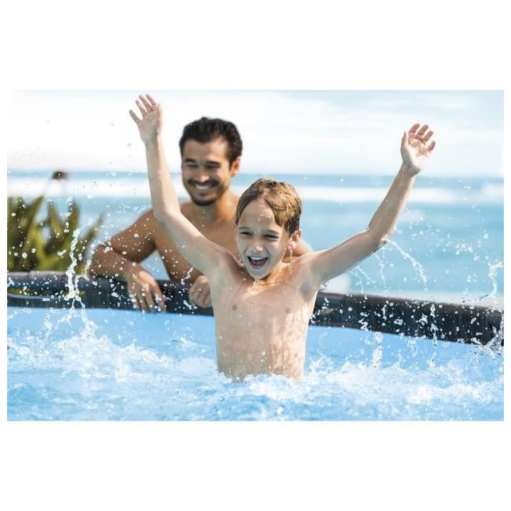 Kit Piscine hors sol tubulaire INTEX - Baltik - 457 x 122 cm - Ronde (