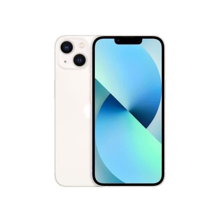 APPLE iPhone 13 256GB Starlight- sans kit piéton