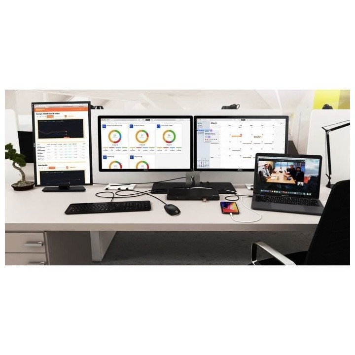 i-tec - USB 3.0/USB-C Station d'Accueil Universelle 3x4K