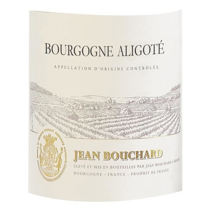 Jean Bouchard 2020 Bourgogne Aligoté - Vin blanc de Bourgogne - 37,5