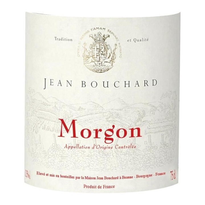 Jean Bouchard 2018 Morgon - Vin rouge du Beaujolais
