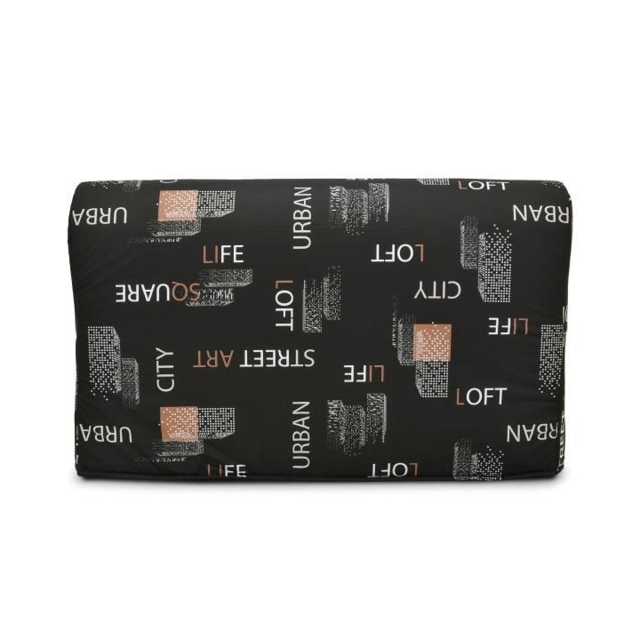 Banquette BZ - Tissu Noir - L143 x P97 x H89 cm - Joe