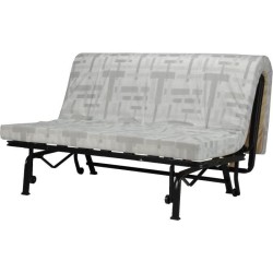 Banquette BZ - Tissu Noir - L143 x P97 x H89 cm - Joe