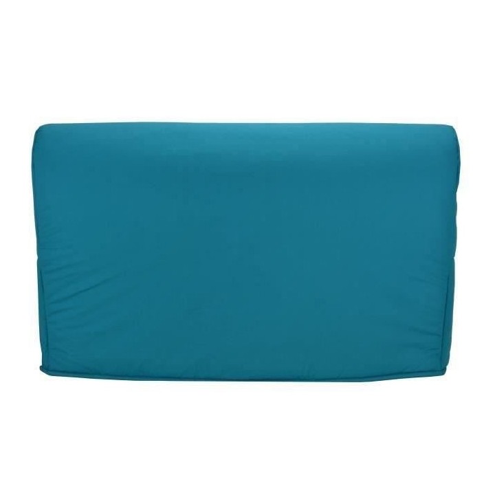 Joe Banquette BZ GEOMETRICO - Tissu turquoise - L 143 x P 101 x H 95 c