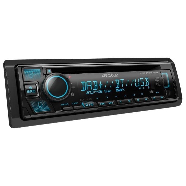 Autoradio KENWOOD - KDC-BT560DAB - CD - USB - Bluetooth - iPhone - DAB