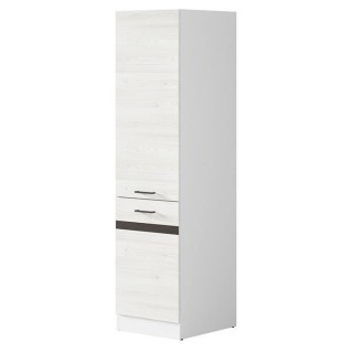 JUNONA Colonne de cuisine L 50 cm - Décor chene méleze sibiu clair e