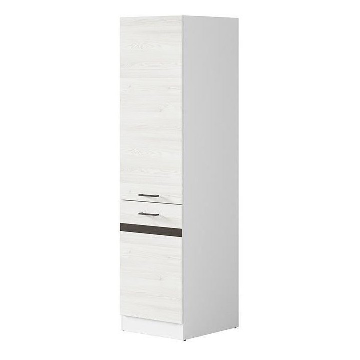 JUNONA Colonne de cuisine L 50 cm - Décor chene méleze sibiu clair e