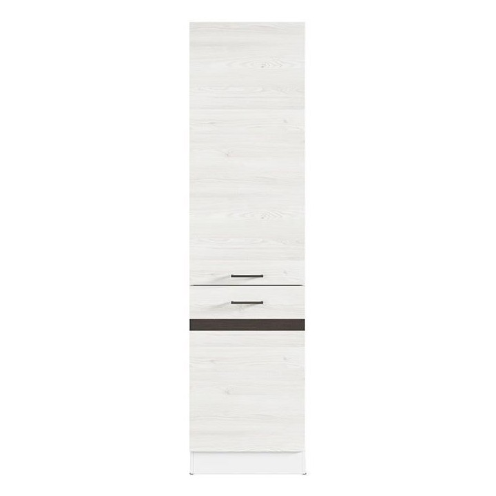 JUNONA Colonne de cuisine L 50 cm - Décor chene méleze sibiu clair e