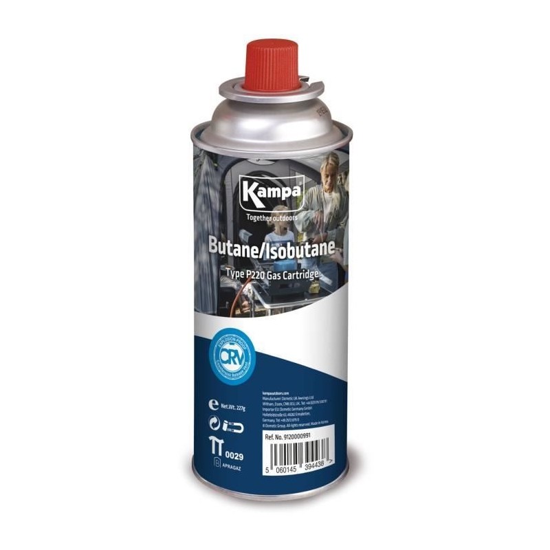 KAMPA - Cartouche de gaz Butane P220