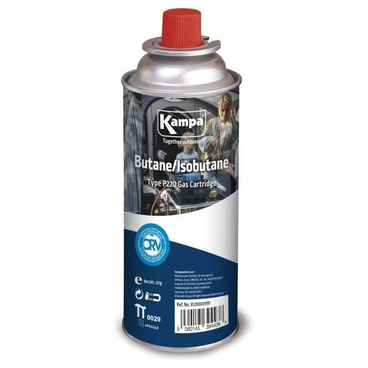 KAMPA - Cartouche de gaz Butane P220