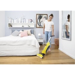 KARCHER FC 5 sans fil - Nettoyeur de sol 2 en 1 permet d'aspirer les petites particules de saleté et de nettoyer en une seule