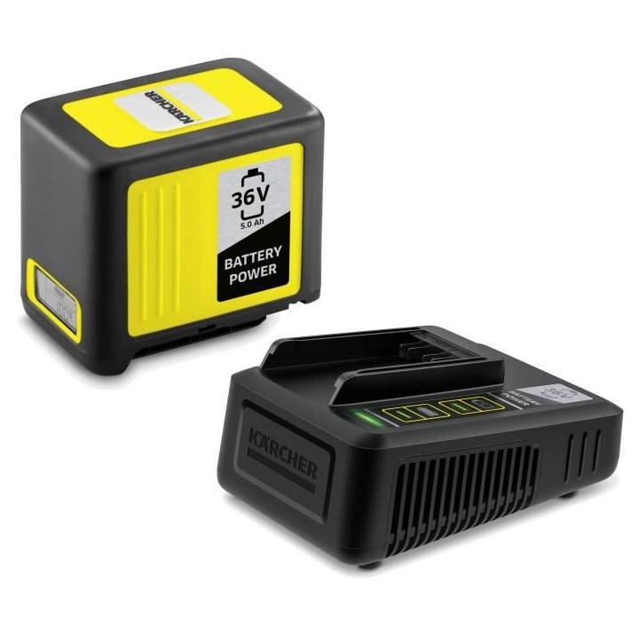 KARCHER Set batterie Power 36V / 5 Ah + chargeur rapide