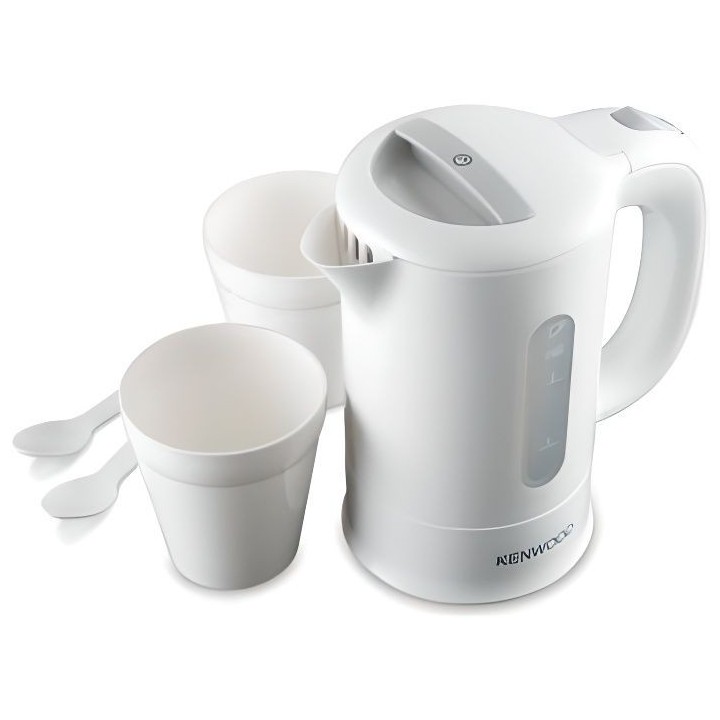 KENWOOD JKP250 Bouilloire électrique de voyage Discovery - Blanc et g