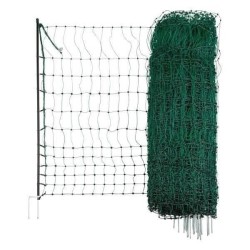 KERBL Filet pour les poules 50 m - 106 cm - double pointe - vert - non électrique