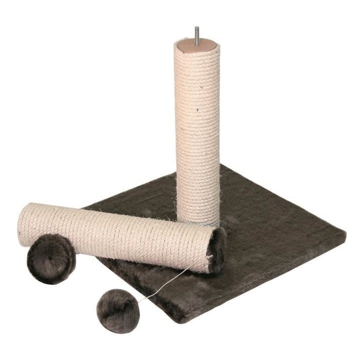 KERBL Tube a gratter Opal Maxi griffoir 78cm - Gris - Pour chat