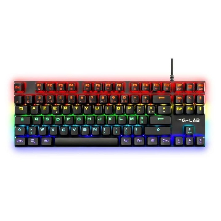 Clavier de jeu - THE G-LAB - KEYZ-MERCURY-B/FR - Mécanique - TKL - No