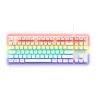 Clavier de jeu - THE G-LAB - KEYZ-MERCURY-W/FR - Mécanique - TKL - Blanc