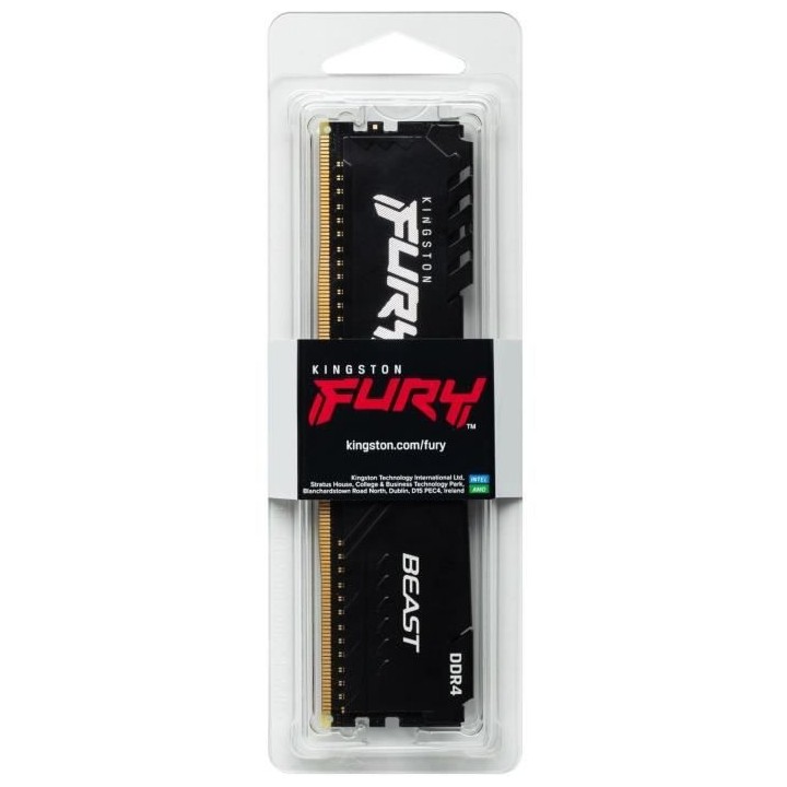 Mémoire Kingston FURY Beast 8 Go DDR4 2666 MHz CL16