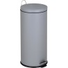 KITCHEN MOVE Poubelle de cuisine a pédale URBAN 30L - En acier Gris