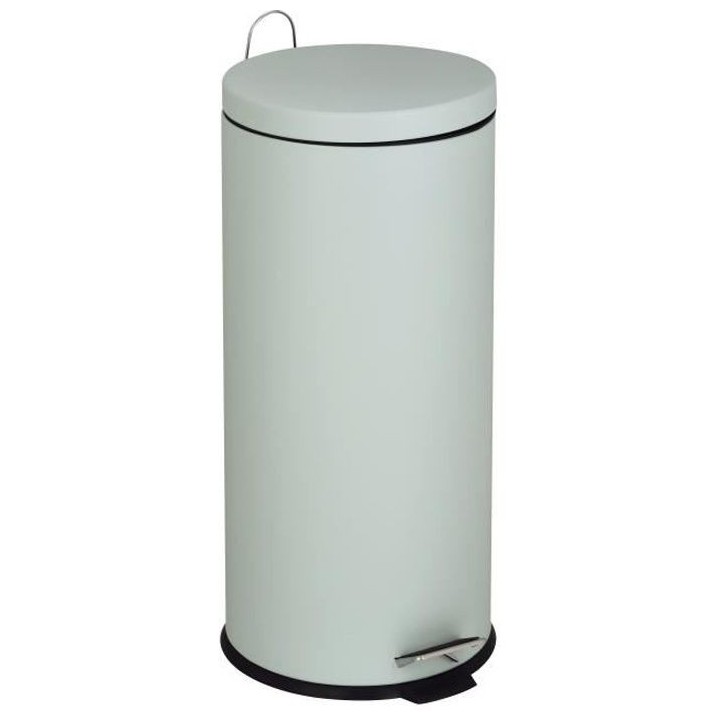 KITCHEN MOVE Poubelle de cuisine a pédale URBAN 30L - En acier Vert