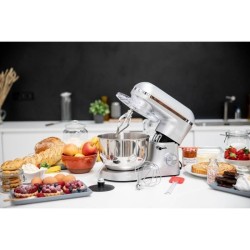 Robot patissier VIPER - Gris acier - Multifonction - 1500W - Bol 5.5L