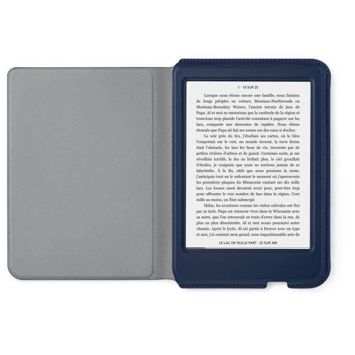 Étui pour liseuse KOBO Clara 2E - Bleu