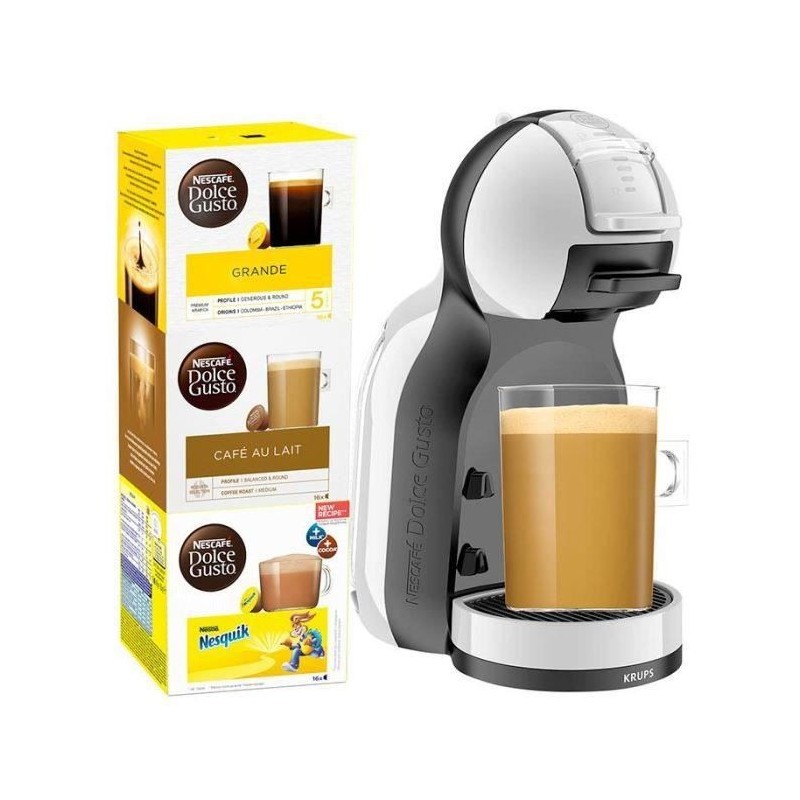 KRUPS Nescafé Dolce Gusto YY4880FD Machine a café capsule, Cafetiere Expresso, 15 bars, Multi boissons, Qualité professionnel