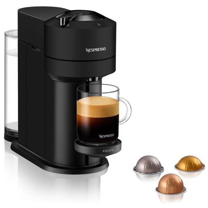 KRUPS NESPRESSO YY4606FD Vertuo Next Machine a café + coffret découv