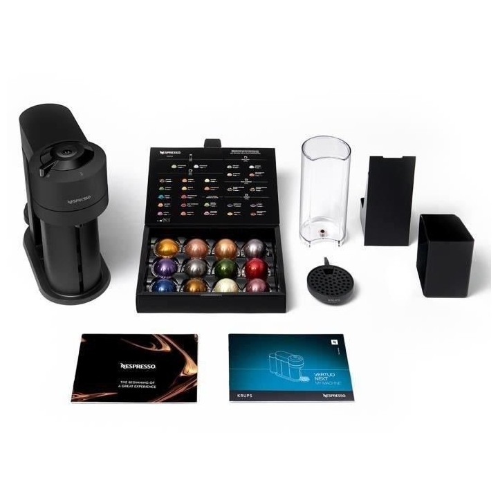 KRUPS NESPRESSO YY4606FD Vertuo Next Machine a café + coffret découv