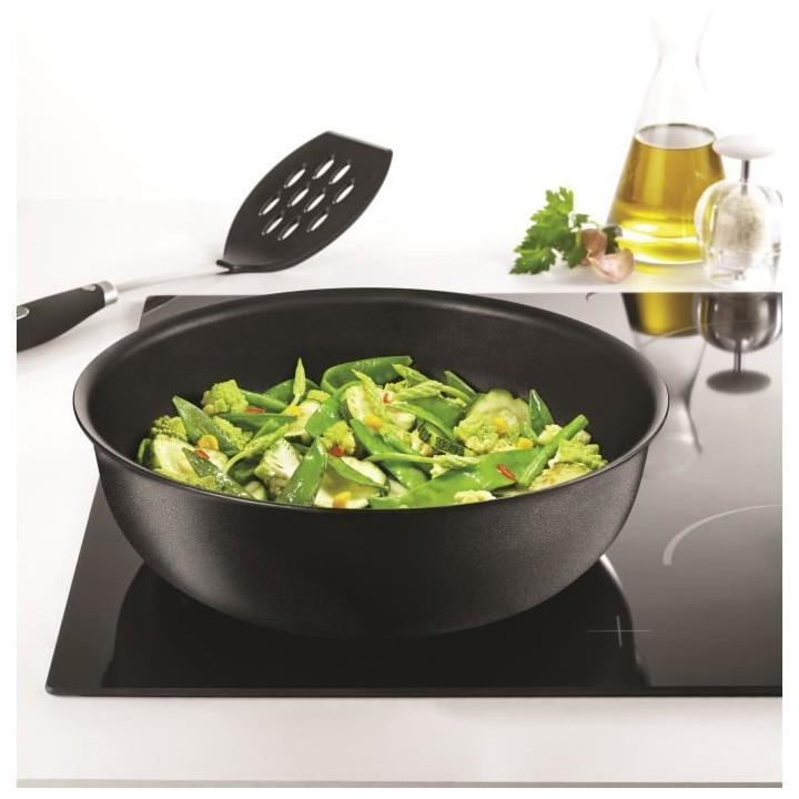 TEFAL L6507702 Ingenio Expertise Wok 26 cm, Induction + four, Reveteme