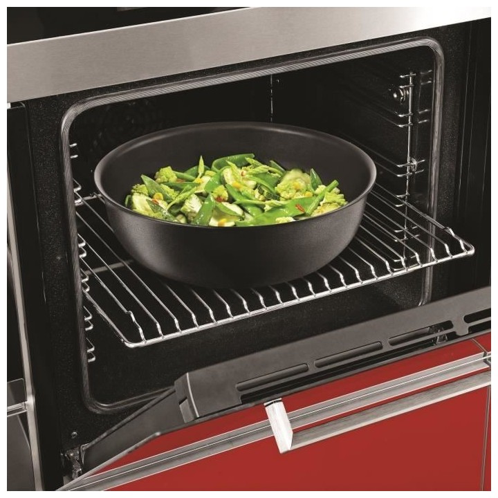 TEFAL L6507702 Ingenio Expertise Wok 26 cm, Induction + four, Reveteme