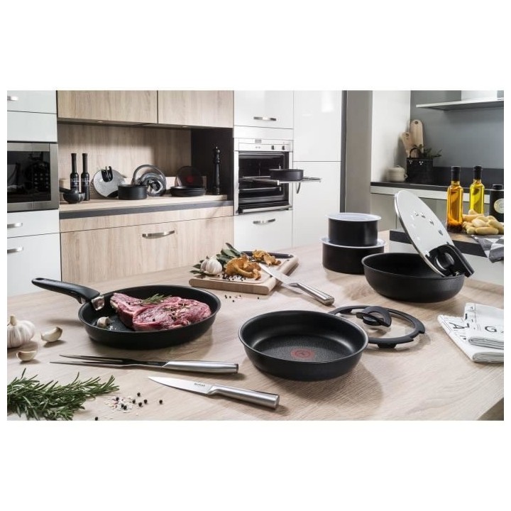 TEFAL L6507702 Ingenio Expertise Wok 26 cm, Induction + four, Reveteme