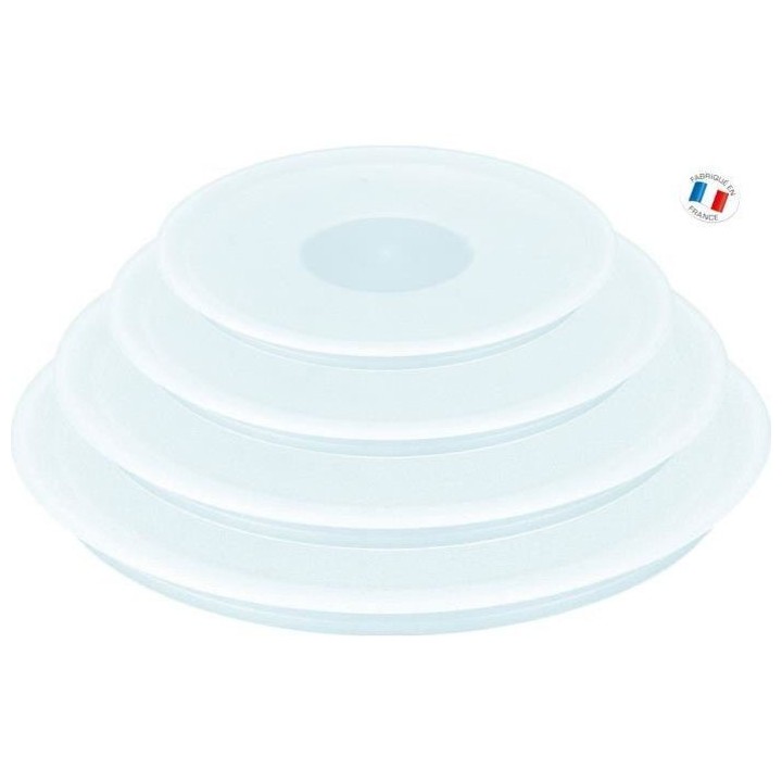 TEFAL INGENIO Set 3 Couvercles de conservation L9019222 Ø 16-18-20cm