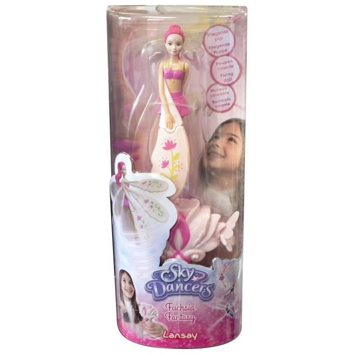 Sky Dancers - Fuchsia Fantasy - Poupées a Fonction - Des 6 ans - Lans