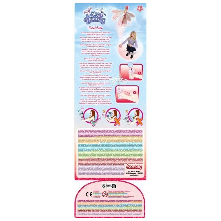 Sky Dancers - Coral Cutie - Poupées a Fonction - Des 6 ans - Lansay