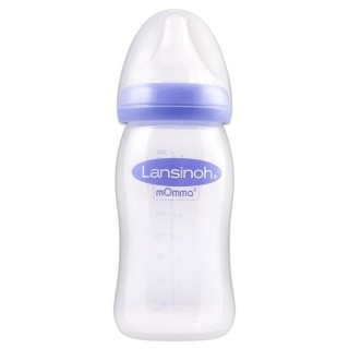 LANSINOH Biberon Natural Wave pour lait maternel 240 ml
