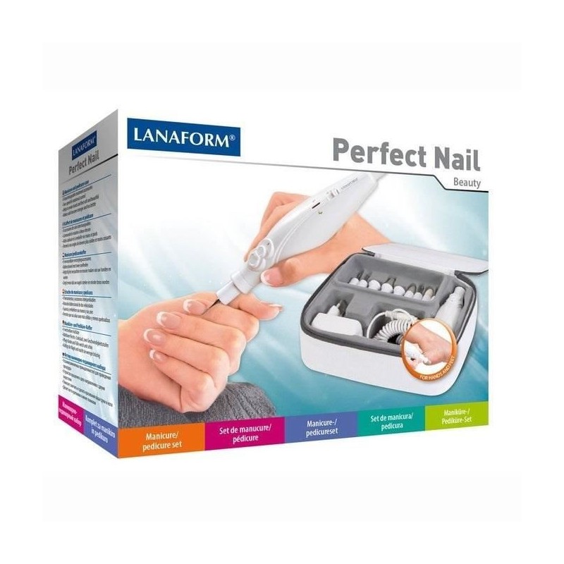 LANAFORM PERFECT NAIL - Kit manucure/pédicure