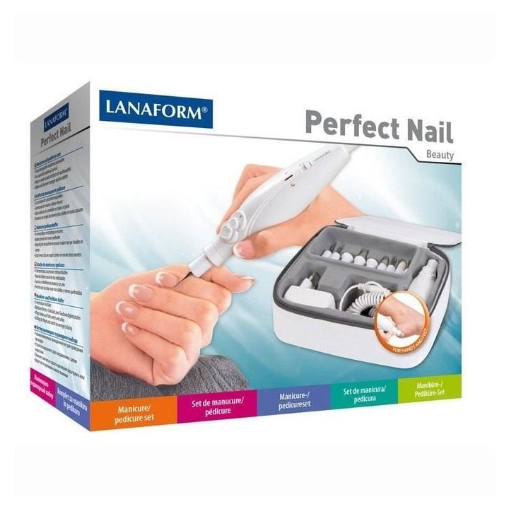 LANAFORM PERFECT NAIL - Kit manucure/pédicure