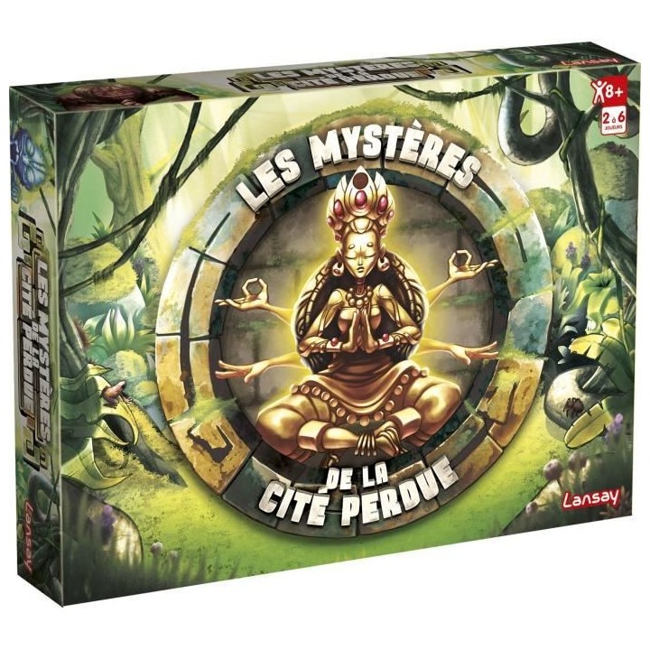 Jeux Lansay - Les Mysteres De La Cité Perdue - Jeu de société - Des