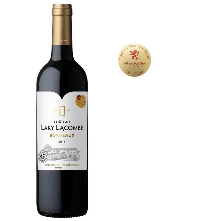Château Lary Lacombe 2019 Bordeaux - Vin rouge de Bordeaux