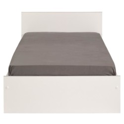 PARISOT SCOOP Lit Enfant l90x L200 cm avec 3 meubles de rangement - Contemporain - Décor blanc