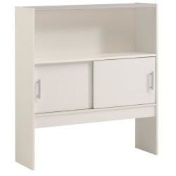 PARISOT SCOOP Lit Enfant l90x L200 cm avec 3 meubles de rangement - Contemporain - Décor blanc