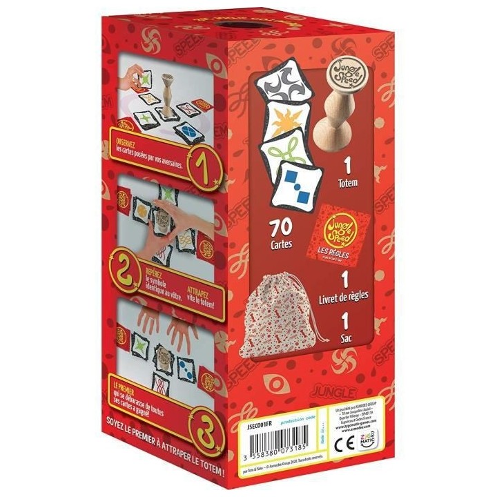 Zygomatic | Jungle Speed | Jeu de société | a partir de 7 ans | 2 a