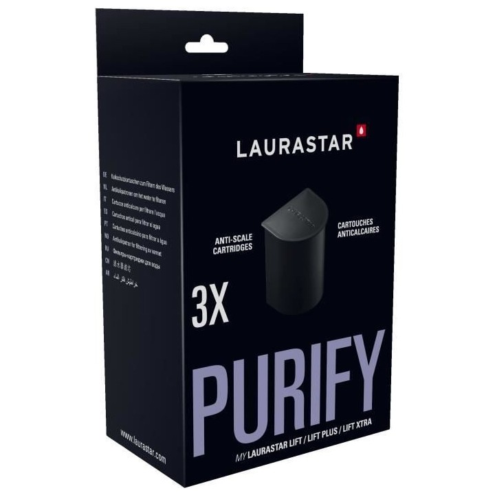 Cartouche Anticalcaire - Lift - Pack de 3, Anticorrosif, Anti-sel, Gra