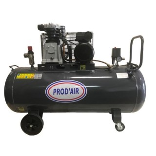 Compresseur d'air horizontal Domac LD200 - 200L - 2200W - 10 bars - 4