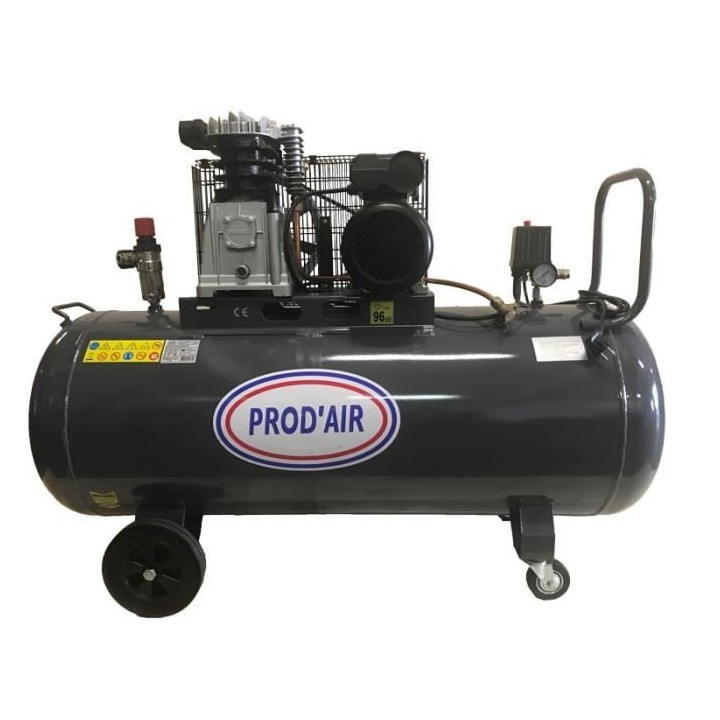 Compresseur d'air horizontal Domac LD200 - 200L - 2200W - 10 bars - 4