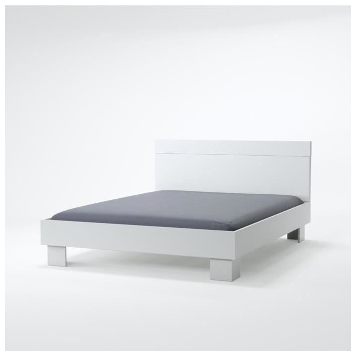 TODAY Drap housse 100% coton - 140 x 190 cm - Canon de fusil TODAY