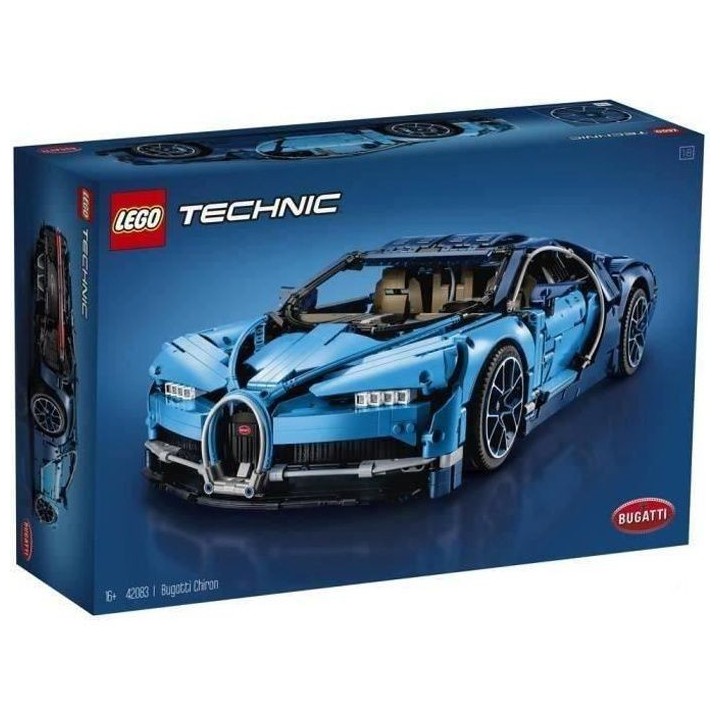 LEGO Technic 42083 Bugatti Chiron, Modele a collectionner exclusif de