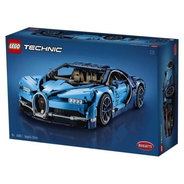 LEGO Technic 42083 Bugatti Chiron, Modele a collectionner exclusif de