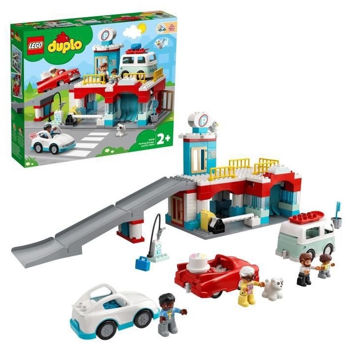 LEGO 10948 DUPLO Le garage et la station de lavage jouet enfant 2+ ans